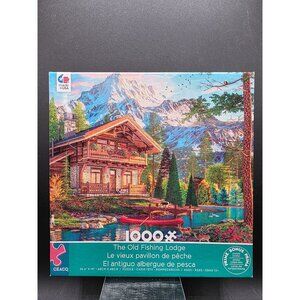 Ceaco 1000-Piece The Old Fishing Lodge Puzzle